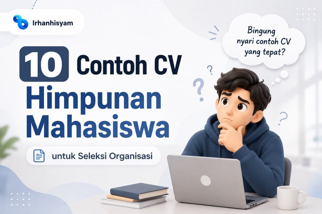 contoh cv himpunan mahasiswa
