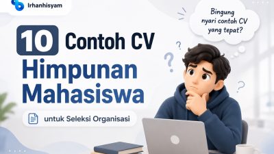 contoh cv himpunan mahasiswa