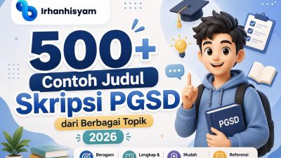 contoh skripsi pgsd