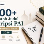 contoh judul skripsi pai