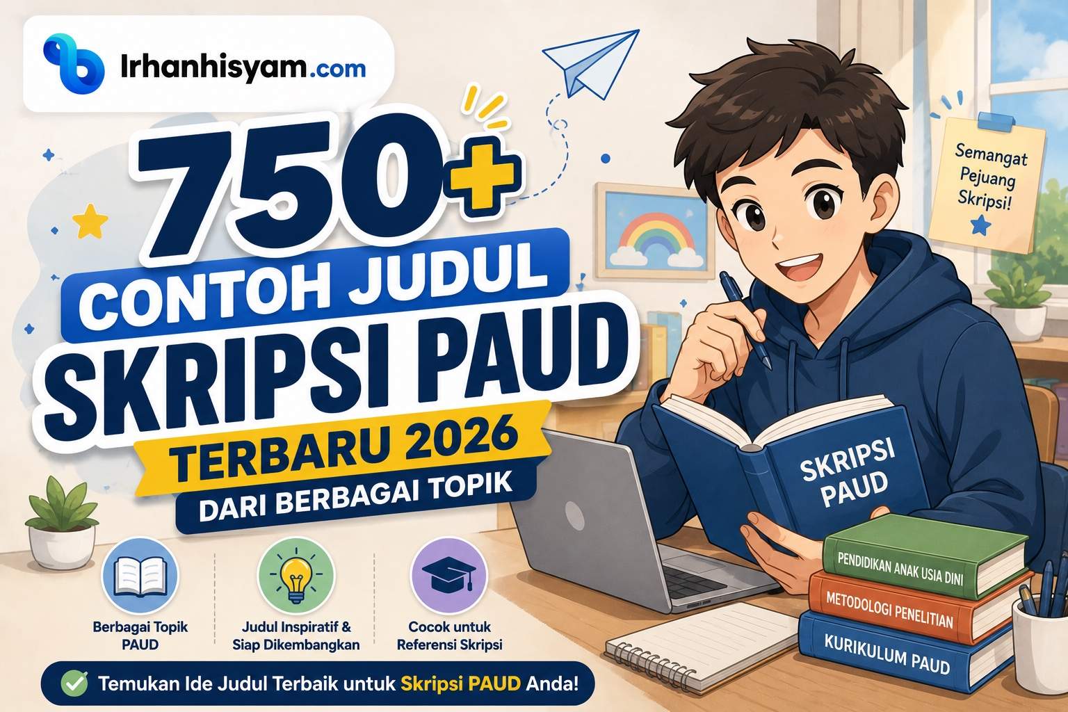 750+ Contoh Judul Skripsi PAUD Terbaru 2026 Dari Berbagai Topik ...