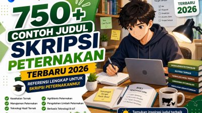contoh judul skripsi peternakan